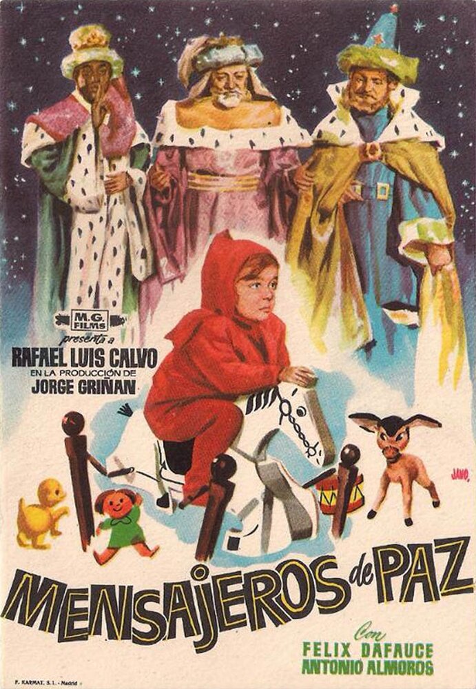 Mensajeros de paz (1957) постер