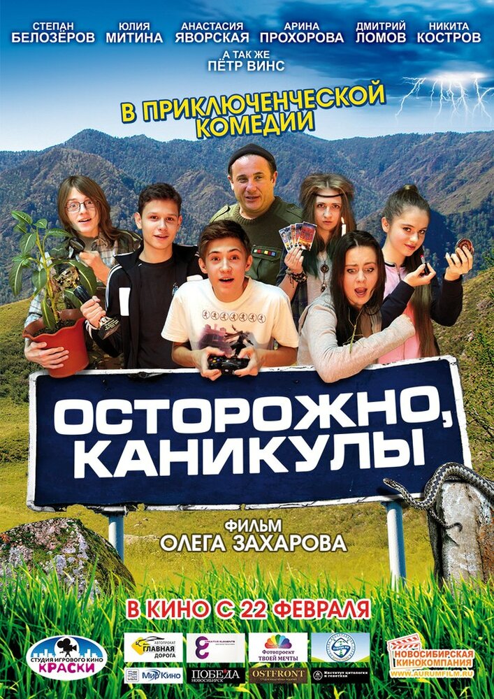 Осторожно, каникулы (2015) постер